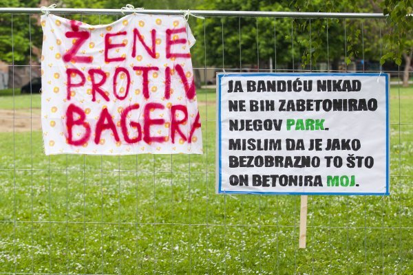 Borba za park Savica