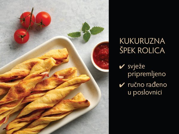 Kukuruzna špek rolica