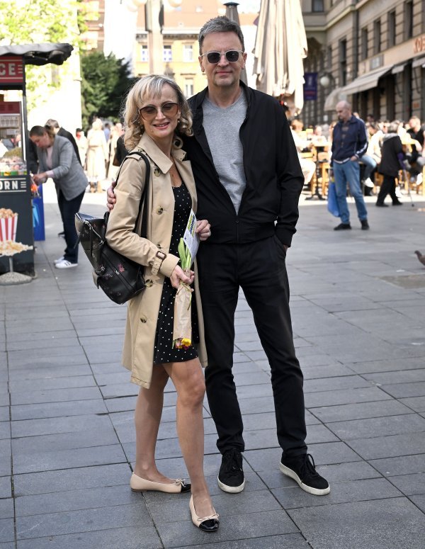 Saša Kopljar sa suprugom Renatom