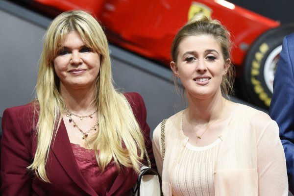 Gina Maria Schumacher s majkom Corinnom Schumacher