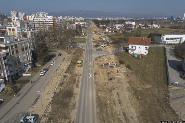 Radovi na Sarajevskoj cesti
