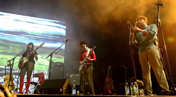Black Country, New Road na festivalu Roskilde