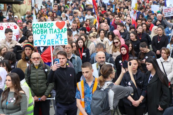 Prosvjed u Novom Pazaru