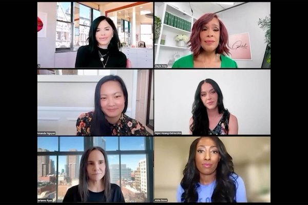 Lauren Sánchez, Gayle King, Amanda Nguyen, Katy Perry, Kerianne Flynn, Aisha Bowe