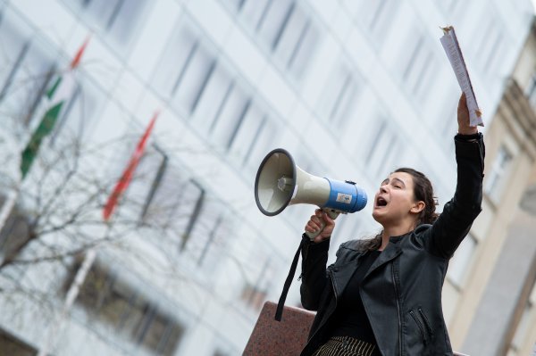 Mladi i studenti prosvjeduju protiv Ivana Turudića u Zagrebu