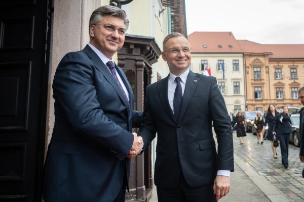 Andrej Plenković i Andrzej Duda