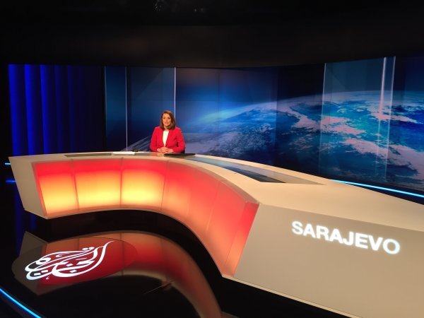 Nensi Blažević u sarajevskom studiju Al Jazeera Balkans