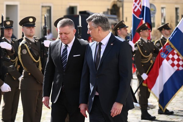Robert Fico i Andrej Plenković