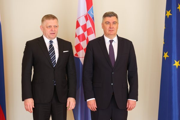 Milanović primio slovačkog premijera Roberta Fica