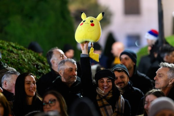Pikachu na prosvjedima u Srbiji