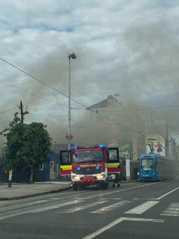 Požar na Savskoj cesti