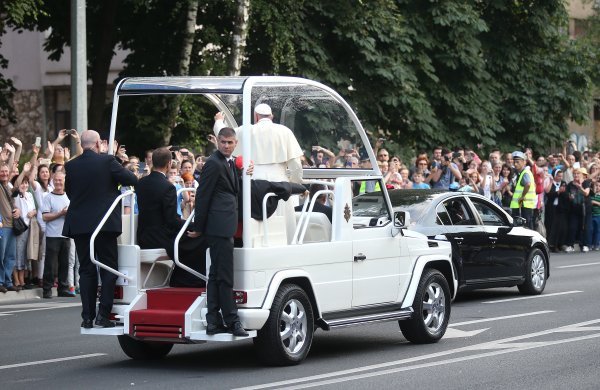 Papa Franjo u Sarajevu 2015.