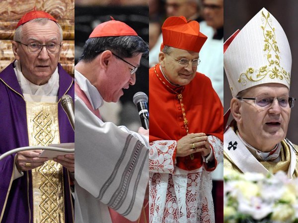 Pietro Parolin, Luis Antonio Tagle, Raymond Leo Burke, Peter Erdo