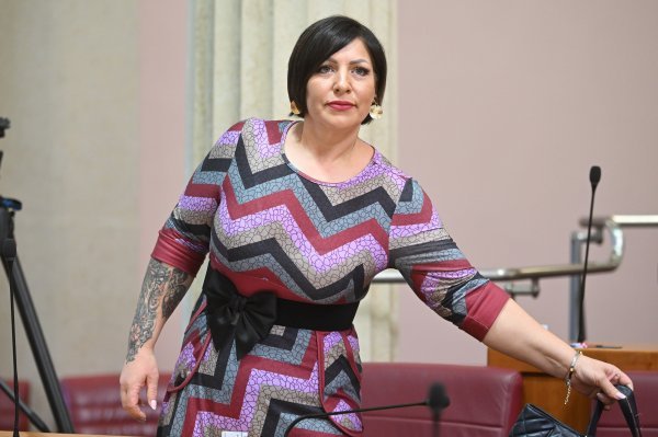 Boška Ban poznata je i po velikoj tetovaži na desnoj podlaktici