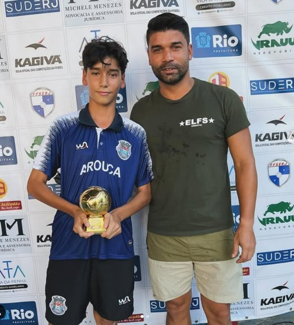 Sin Matheus i otac Dudu 