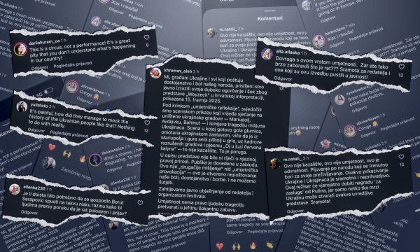 Reakcije su se ubrzo prelile na društvene mreže, na kojima je dio publike – posebno iz ukrajinske zajednice – izrazio duboko ogorčenje
