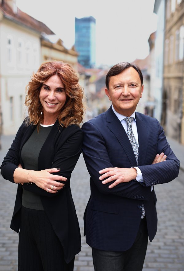 Dr. Davorka Herman Mahešić i akademik Davor Miličić