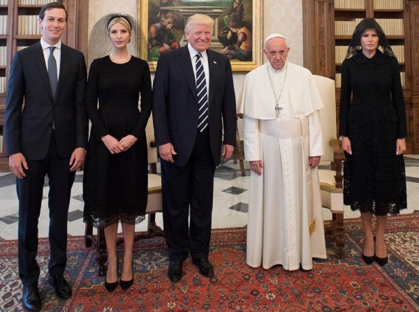 Donald Trump u Vatikanu 2017.