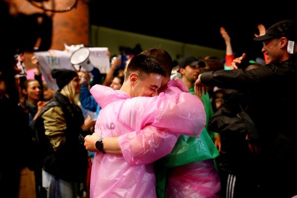 Doček srbijanskih studenata u Osijeku