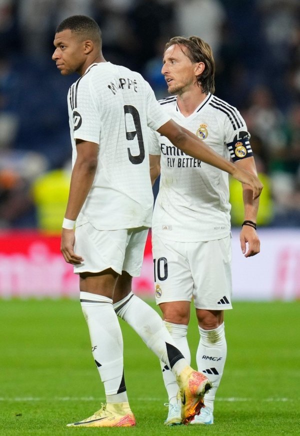Kylian Mbappe i Luka Modrić Real Madrid