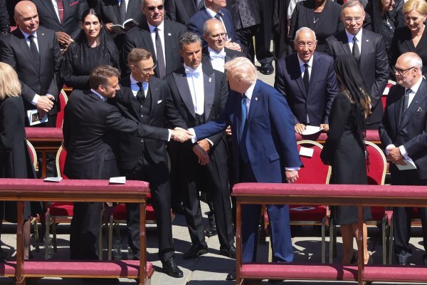 Emmanuel Macron i Donald Trump