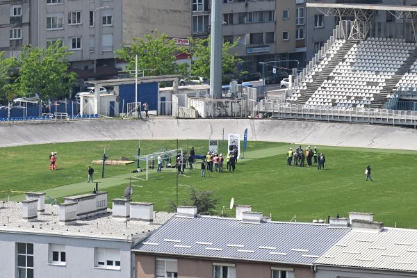 Otvoreni radovi na stadionu u Kranjčevićevoj
