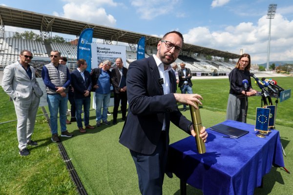 Otvorenje radova na stadionu u Kranjčevićevoj ulici