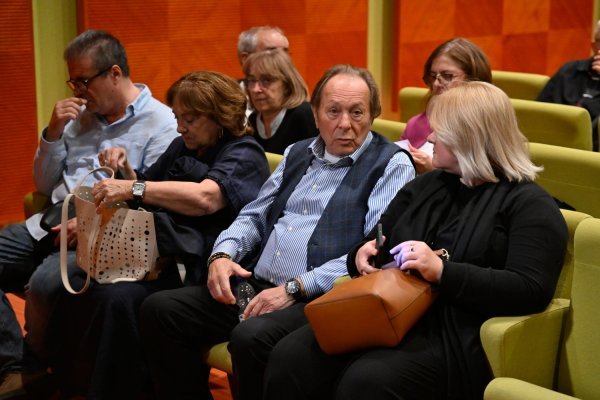 Miro Ungar sa suprugom Sarom na premijeri filma 'Jedan dan - priča o dubrovačkim trubadurima'