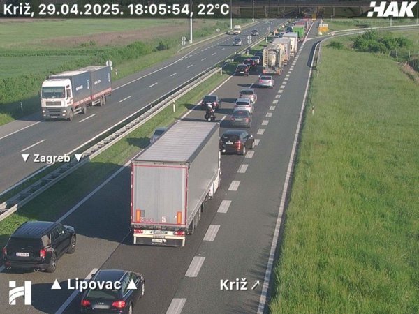 Autocesta A3, čvor Križ