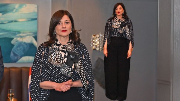 Sanja Musić Milanović u najdražem komadu iz svog ormara, koji je kao stvoren za svaku prigodu