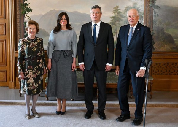 Norveška kraljica Sonja, Sanja Musić Milanović, Zoran Milanović, norveški kralj Harald V.