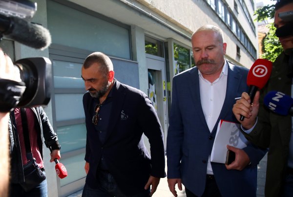 Nikola Mandić i Ivan Stanić, odvjetnici Domagoja i Slavka Galića, dolaze u USKOK