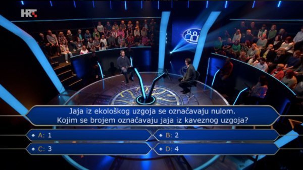 Mak Vujanović u kvizu 'Tko želi biti milijunaš?'