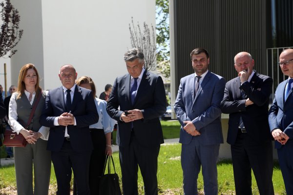 Andrej Plenković u Sisku