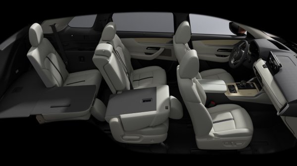 Mazda CX-80 - konfiguracija sjedala