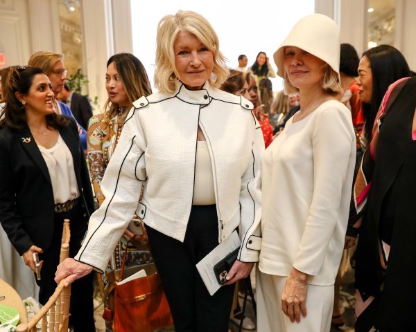 Pamela Anderson i Martha Stewart