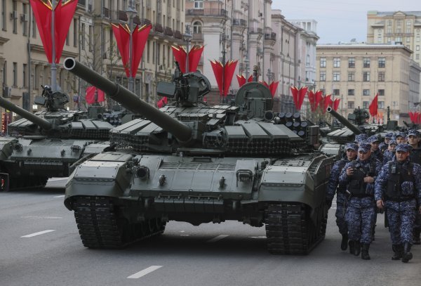 Proba za paradu u Moskvi