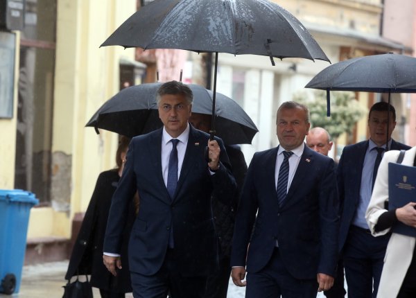 Andrej Plenković u obilasku III. izborne jedinice (Varaždin)