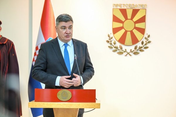 Zoran Milanović u Skoplju