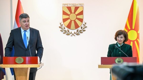 Zoran Milanović u Skoplju