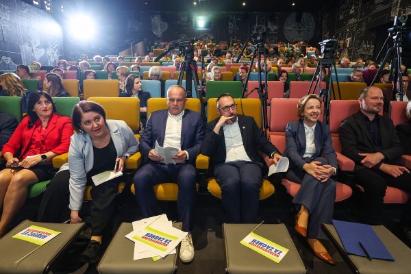 Predstavljanje izbornog programa koalicije stranaka Možemo! i SDP za lokalne izbore