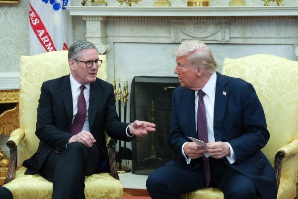 Keir Starmer i Donald Trump