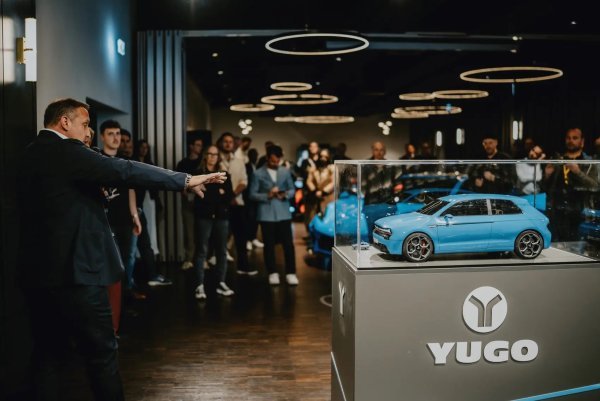 Novi Yugo predstavljen kao maketa na sajmu dizajna automobila (CDE) 2025. u Münchenu