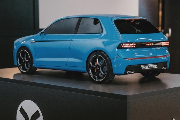 Novi Yugo predstavljen kao maketa na sajmu dizajna automobila (CDE) 2025. u Münchenu
