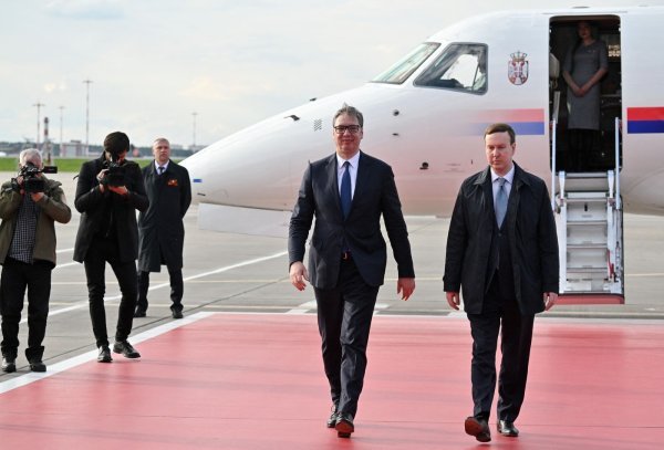 Aleksandar Vučić stigao u Moskvu