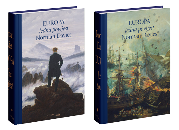 Monumentalno dvotomno izdanje knjige Europa: Jedna povijest (Petrine knjige, prijevod Marin Popović)