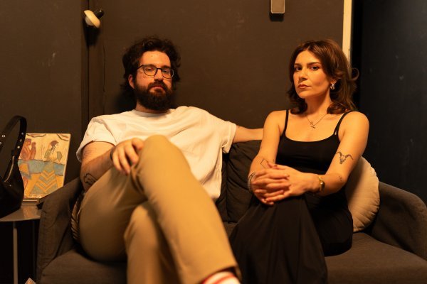 Autori, kreativne snage i voditelji podcasta Katia "Tia" Kozina i Filip Georgiev-Štimec