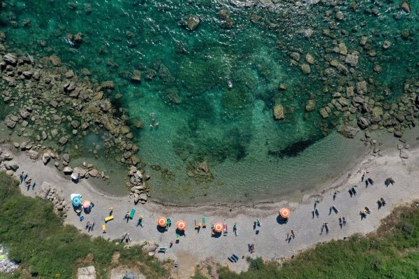 Plaža Kallmi u blizini albanskog Durresa