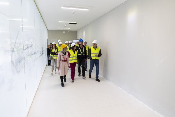 Obilazak završnih radova na novoj zgradi I. gimnazije Osijek