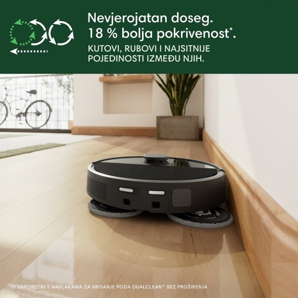 Određeni modeli opremljeni su rotirajućom navlakom koja se može protegnuti izvan okvira robota